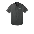 NEW Men's Port Authority Short Sleeve Carefree Poplin Shirt
