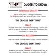 QUOTES TO KNOW Metal Sign