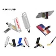 4 In 1 32GB USB Flash Drives