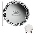 10'' Chrome Stainless Steel Plated Tray Trophy Plate  Chippe