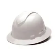 Pyramex Ridgeline Vented 4-Point Ratchet Full Brim Hard Hat