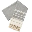 Turkish Beach Towel Oversized 38''x71'' Cotton Quick Dry