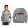 YOUTH Wildcats Athletic Heather Zip-Up Hoodie Option 1