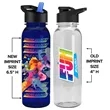 24 Oz. Bottle with Flip Straw - Digital Imprint