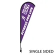 14-ft. Tear Drop Flag Kit Single Side