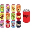 12oz Custom Full Color Soda Can Beer Bottle Cooler Sleeve