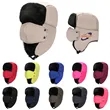 Mask Ear Flaps Windproof Winter Trapper Warm Ski Hats