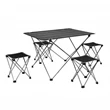 Foldable Table and 4 pcs Stools set