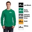 Men's Long Sleeve Core Cotton Tee.