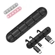 5 Slots Cable Organizer Clips Cord Holder