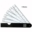 Foldable 7.5 inch Fan Scale Ruler
