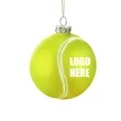 2.4-inch Glass Tennis Ball Christmas Ornament