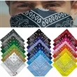Custom Colourful Polyester Cotton Sports Neck Bandanas