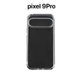 Google Pixel 9 PRO Clear Hardshell Case with TPU Bumpers
