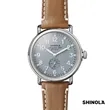 Shinola® Runwell Watch - Slate Blue/Tan