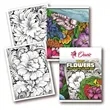 Flowers Stress Relieving Coloring Book