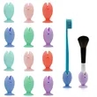Silicone Fish Toothbrush Holder