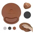 Leather Mouse Wrist Rest Pad with Non-Slip Rubber Base