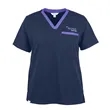 Ladies' Three Pocket Scrub Top