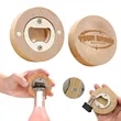 Beer Bottle Wooden Opener Stainless steel Fridge Magnets