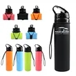 21Oz Silicone Travel Tumbler Collapsible Water Bottles