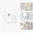 Clear Acrylic Pen Holder Cup
