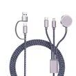 All-in-one Magnetic Braided Charging Cable