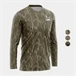 Mossy Oak® Men's. Polyester Interlock Long Sleeve T-Shirt