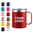 12oz Stainless Steel Mug with Handle