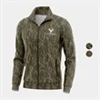 Mossy Oak® Men's 8.2 Oz. Track Jacket With Pocket