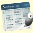 Vynex® Heavy Duty 7.5 x 8 x 1/16 Hard Calendar Mouse Pad