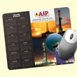 Barely There™ 8" x 9.5" x.020" Ultra Thin Calendar Mouse Pad