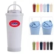 Versatile 710ml Steel Dual-Drink Straw Cup