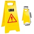 Yellow Floor Warning Sign