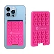 Adhesive Silicone Suction Phone Wallet