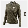 Mossy Oak® Women's. Polyester Interlock Half Zip Hoodie