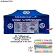 Full 20' Back Wall for 10x20 Tent Kit, Sublimated
