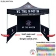 Half Side Wall for 10x10 Tent Kit, Sublimated, Single Sided