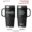 YETI Travel Mug 20oz with Stronghold Lid