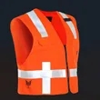 NSA® DRIFIRE® Orange FR Deluxe Non-HV Vest