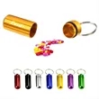 Metal Pill Box With Keychain
