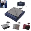 Water Resistant Quilted Fleece Polyester Stadium Blanket