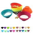 Portable Collapsible Heat Resistant Mini Silicone Snack Bowl
