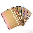 Kraft Paper Notebook With Pen