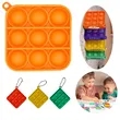 Mini Fidget Release Stress Pop Toys Lovely Bags Keychain