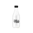 8 Oz. Disposable Transparent Milk Juice Plastic Bottle