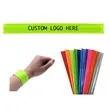 PVC Reflective Slap Bracelet