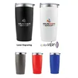 20 Oz. Sip Tek Powder Coated Tumbler with Clear Slide Lid