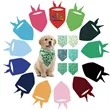Pet Triangle Towel Saliva Bandana MOQ 100PCS