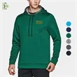 Men's rPET Fleece Pullover Hoodie w/ Pocket & Antibacterial